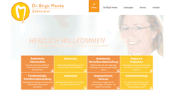 Desktop Screenshot of dr-menke.at